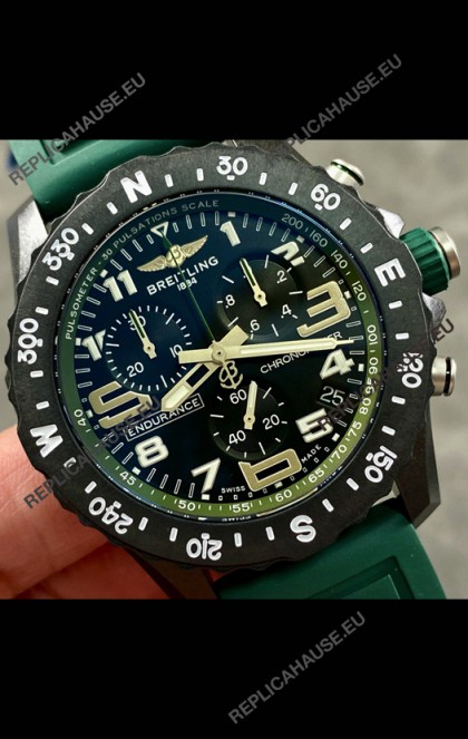 Breitling Endurance PRO 44 Green Strap Swiss Quartz Replica Watch