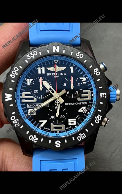 Breitling Endurance PRO 44 Light Blue Strap Swiss Quartz Replica Watch