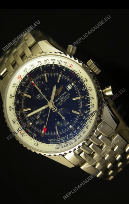 Breitling Navitimer World GMT - 1:1 Mirror Ultimate Edition Black Dial