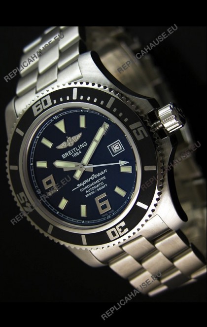 Breitling SuperOcean Abyss Swiss Replica Watch - 1:1 Mirror Replica - 44MM White Markers