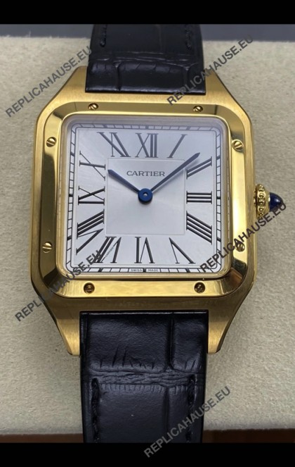 Cartier Santos Dumont in Yellow Gold 31MM Super Clone Watch 