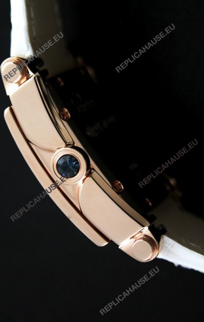 Chopard Happy Sport Swiss Replica Watch in Pink Strap