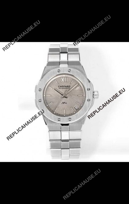 Chopard Alpine Eagle Stainless Steel Grey Dial Super Clone Replica Watch