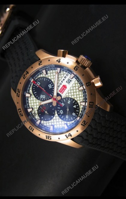 Chopard Mille Miglia Zagato Limited Edition Quartz Watch in Rose Gold