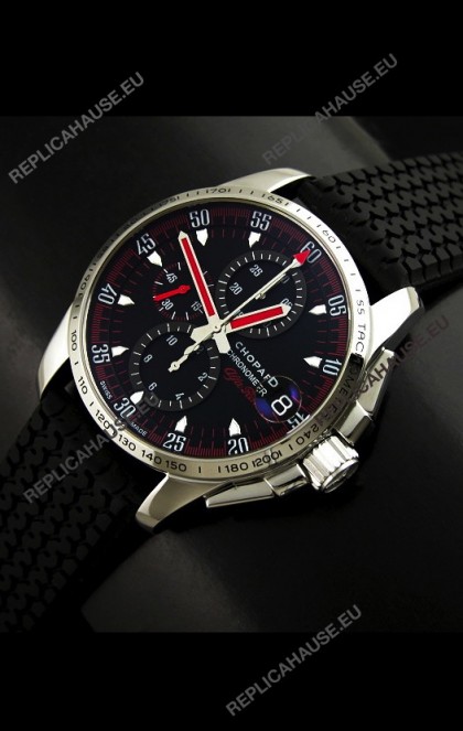 ChopardMille Miglia GTXL Swiss Replica Watch in Black Strap