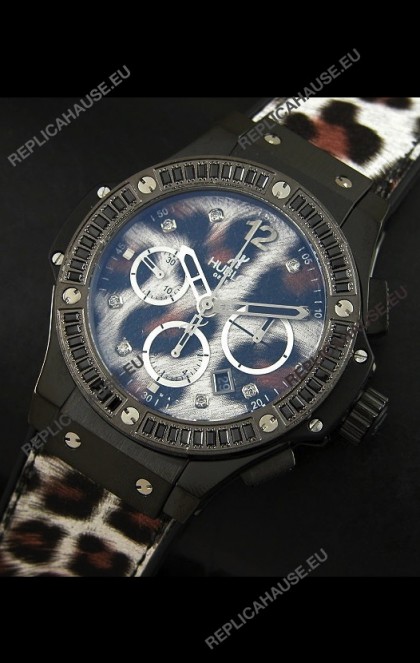 Hublot Big Bang Leopard PVD Swiss Replica Watch