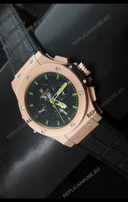 Hublot Big Bang Niemeyer Pink Gold Swiss Watch 
