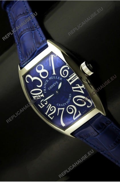 Franck Muller Casablanca Crazy Colors Edition Japanese Watch in Blue