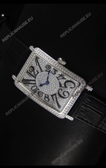 Franck Muller Master of Complications Long Island Ladies Watch in Stainless Steel 