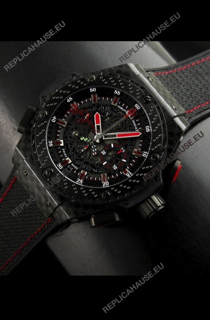 Hublot Big Bang Ayrton Senna Full Carbon Casing Swiss Watch 