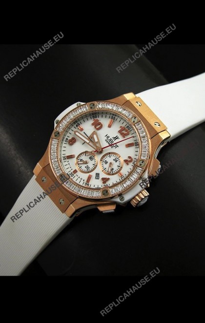 Hublot Geneve Big Bang Japanese Replica Watch in White 
