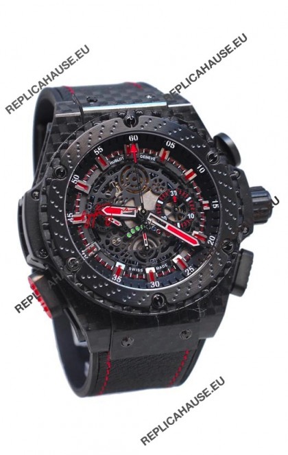 Hublot King Power Ayrton Senna Swiss Replica Watch