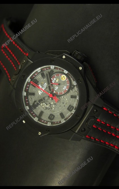 Hublot Big Bang Ferrari Swiss Quartz Movement Watch in PVD Case