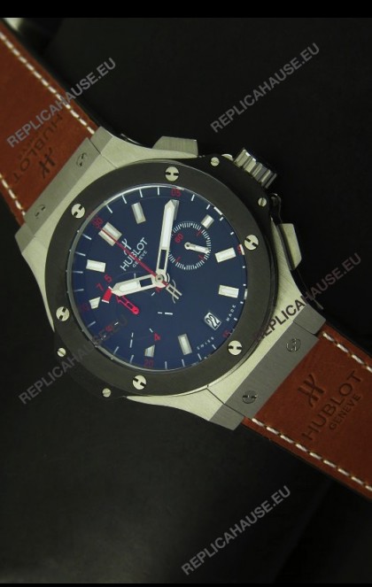 Hublot Big Bang Stainless Ceramic Bezel Swiss Quartz Watch 45MM