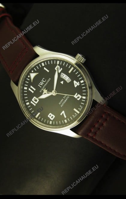 IWC Mark XVII Stainless Steel Black Dial Swiss Watch