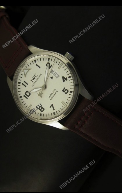 IWC Mark XVII Stainless Steel White Dial Swiss Watch
