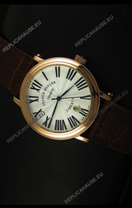 Franck Muller Master of Complications Liberty Japanese Watch in Black Numerals