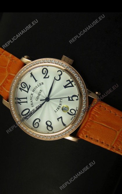 Franck Muller Master of Complications Liberty Japanese Watch in Black Numerals
