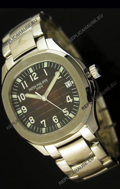 Patek Philippe 5167 Aquanaut Jumbo Swiss Replica Watch - 1:1 Mirror Replica Brown Dial