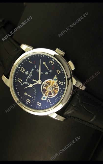 Patek Philippe Grand Complications Tourbillon Automatic Watch in Steel