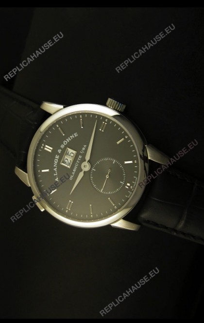 A.Lange & Sohne Reguliert Manual Handwind Watch in Grey Dial
