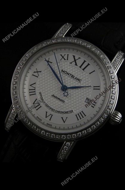 Mont Blanc Swiss Automatic Watch in Stainless Steel