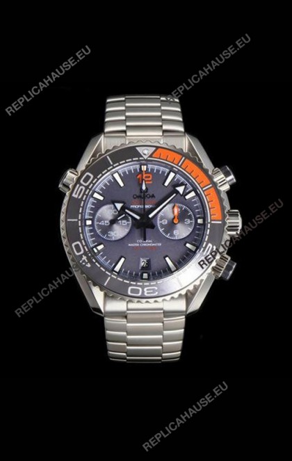 Omega Speedmaster Planet Ocean Grey Dial Super Clone Watch 