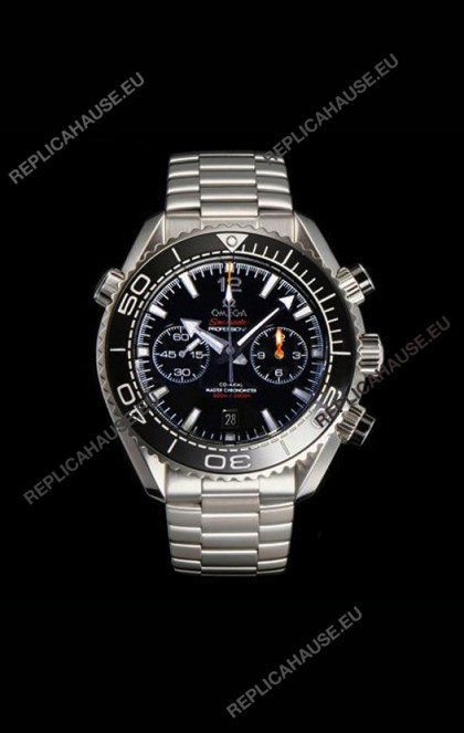 Omega Speedmaster Planet Ocean Black Dial Super Clone Watch 