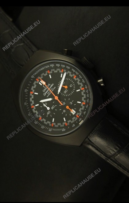 Omega Speedmaster MARK II Co-Axial Chronograph PVD Case Watch