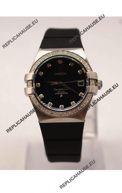 Omega Constellation Ladies Replica Watch - Steel Case - 35MM
