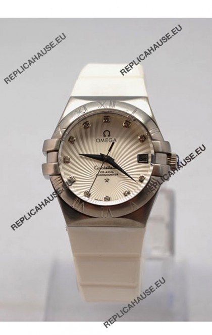 Omega Constellation Ladies Replica Watch - Steel Case - 35MM