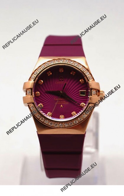 Omega Constellation Ladies Replica Watch - 35MM 