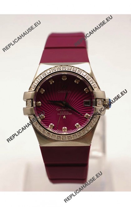 Omega Constellation Ladies Replica Watch - Steel Case - 35MM