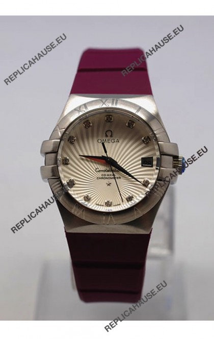 Omega Constellation Ladies Replica Watch - Steel Case - 35MM