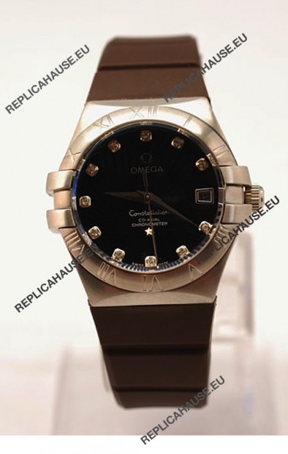 Omega Constellation Ladies Replica Watch - Steel Case - 35MM