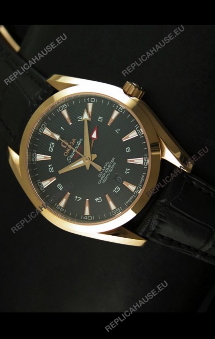 Omega Seamaster Aquaterra Annual Calender GMT Swiss Replica Watch
