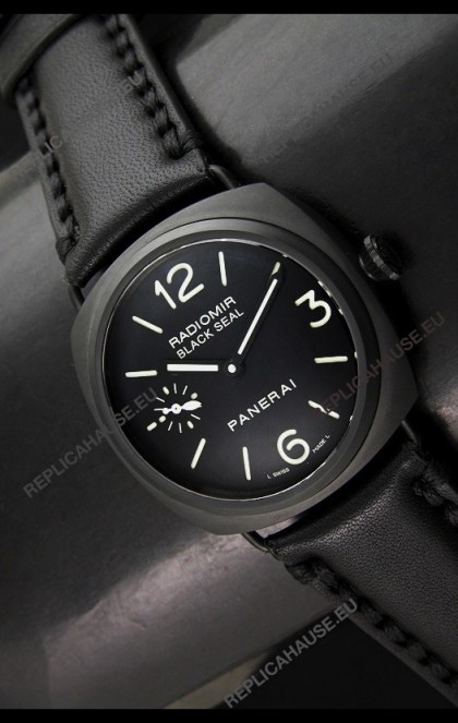 Panerai Radiomir Black SealÂ Swiss Watch in Ceramic Casing - 1:1 Mirror Replica