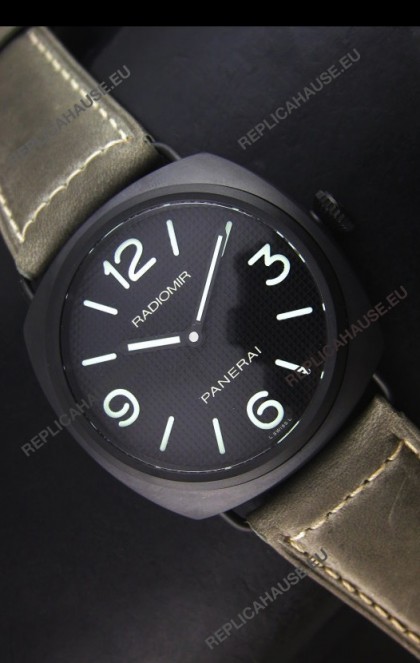 Panerai Radiomir PAM00643 Ceramica 45MM Swiss Watch - Unitas Movement
