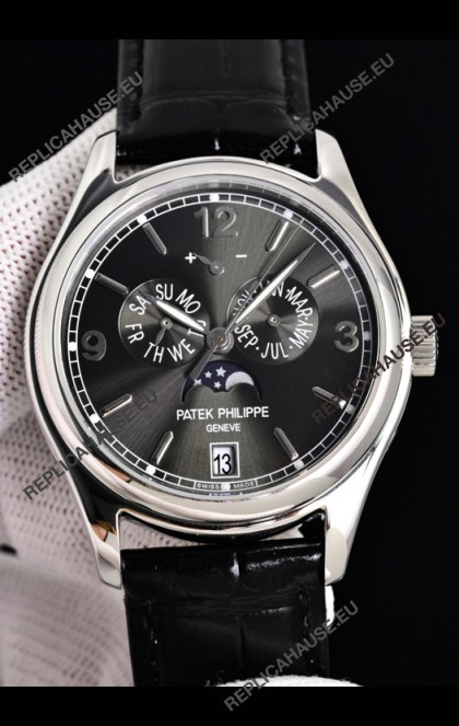 Patek Philippe Complications 5146 Annual Calendar Grey Dial Swiss Replica Watch