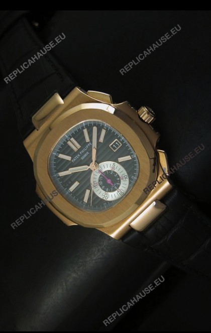 Patek Philippe Nautilus 5980 Brown Dial - 1:1 Ultimate Mirror Replica