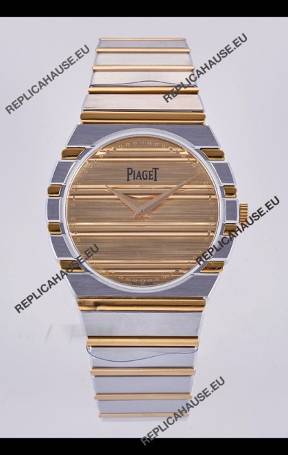 Piaget Polo 79 Two Tone Rose Gold Casing 39MM Super Clone Watch 