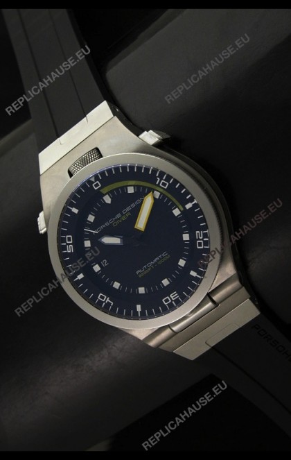 Porsche Design Diver Swiss Titanium Watch in Black Dial - Ultimate Mirror Replica