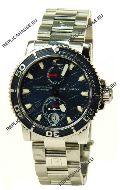 Ulysse Nardin Maxi Marine Chronometer Swiss Replica Watch