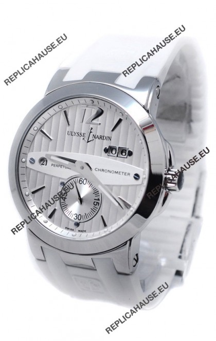 Ulysse Nardin Executive Dual Time White Watch