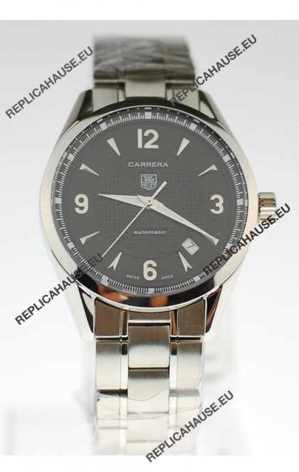 Tag Heuer Carrera Swiss Replica Automatic Watch in Black Dial