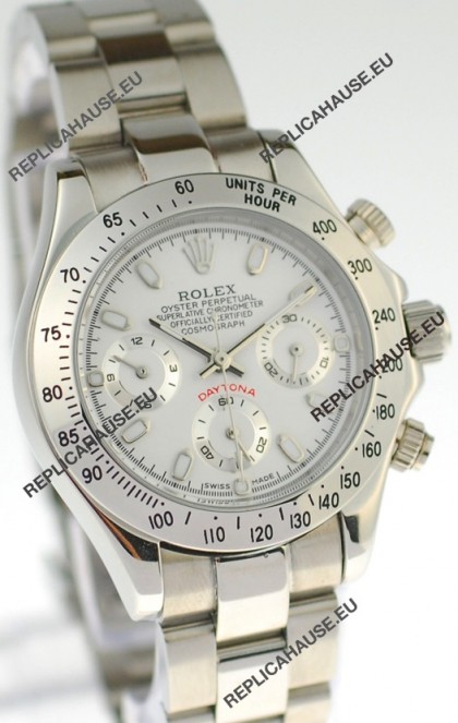 Rolex Daytona Silver Ladies Replica Watch