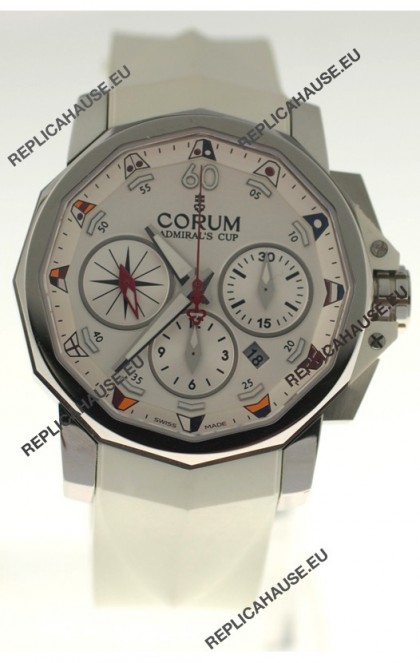 Corum Admiral Cup Challenge Swiss Replica Watch in White