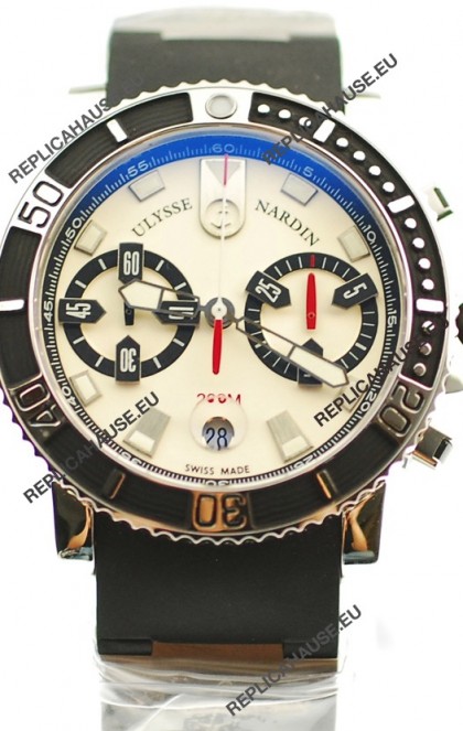 Ulysse Nardin Maxi Marine Diver Chronograph Swiss Replica Watch 