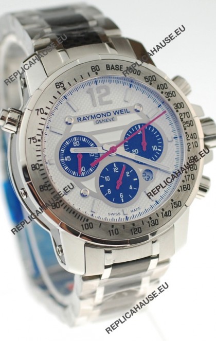 Raymond Weil Nabucco Exceptional Architectural Power Swiss Replica Watch in White Dial