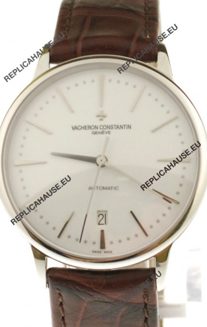 Vacheron Constantin Geneve Swiss Automatic Watch in White Dial
